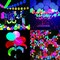 100 Pieces LED Balloon Lights, LED Mini Round Ball Balloon Light Waterproof LED Mini Party Light Miniature Light Bulbs for Lantern Balloons Lights Birthdays Party Wedding Decoration-Cool White